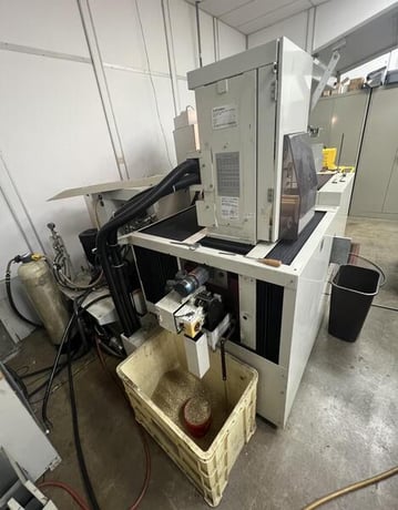 Mitsubishi #FX10, CNC Wire Electrical Discharge Machine, 13.77" X, 9.84" Y, 8.66" Z, .008"-.012" wire - Image 9