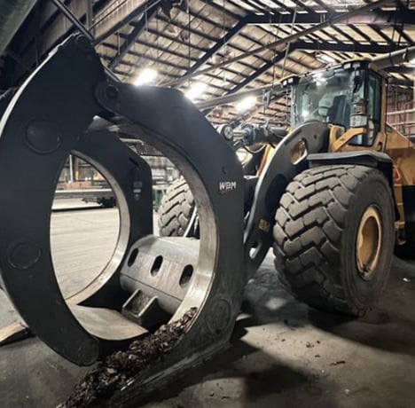 Volvo #L260H, Wheel Loader, Log Forks, 3496 hours, 2023 - Image 3