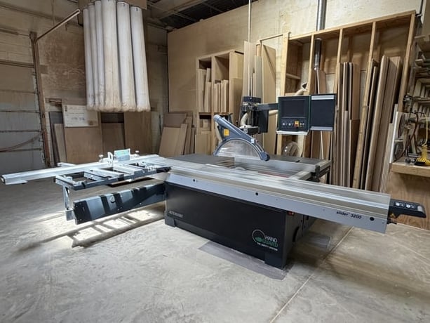 Altendorf #F45, Sliding Table Saw, 7.5 HP, 126" table, 2024 - Image 3