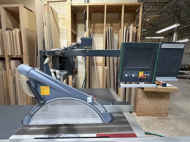 Altendorf #F45, Sliding Table Saw, 7.5 HP, 126" table, 2024 - Image 7