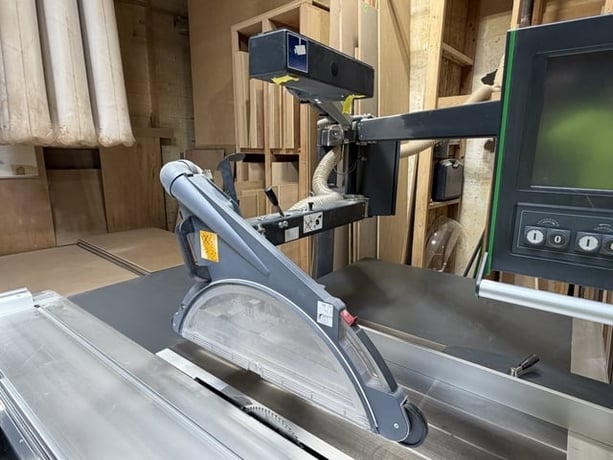 Altendorf #F45, Sliding Table Saw, 7.5 HP, 126" table, 2024 - Image 9