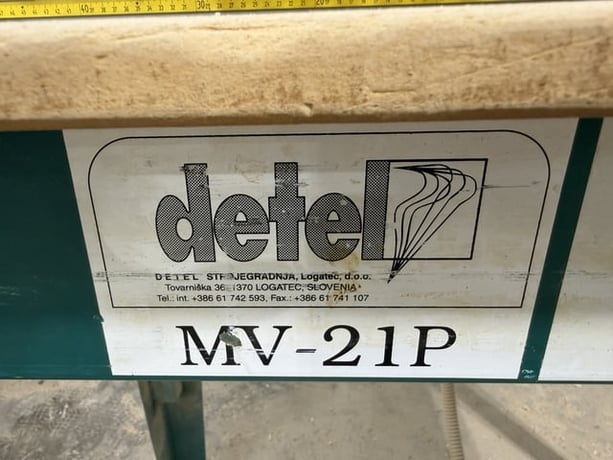 21 Spindle, Detel #MV-21P, boring machine, 32mm spindle centers, 3 HP, 220 V., 3 Ph. - Image 7