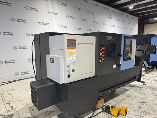 Daewoo Doosan #Puma-GT2600, CNC Lathe, 24.8" swing, 3.2" bar, 12 position turret, 30 HP, Fanuc OI-TF, Chip - Image 3