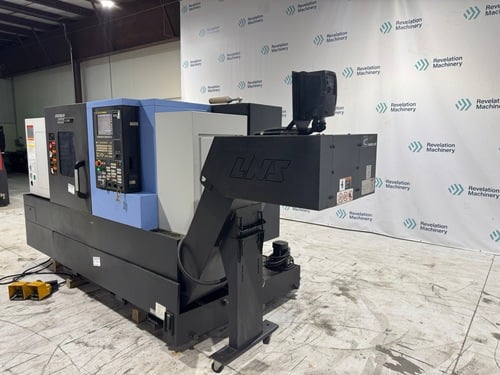 Daewoo Doosan #Puma-GT2600, CNC Lathe, 24.8" swing, 3.2" bar, 12 position turret, 30 HP, Fanuc OI-TF, Chip - Image 2