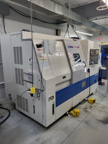 Daewoo Doosan #Puma-2500SY, CNC Lathe, 13.78" turning diameter, 3" bar, 35 HP, Sub Spindle, Live Tooling - Image 2