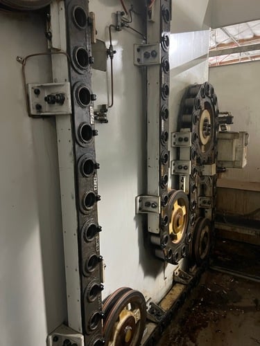 Mazak #FH-4800, CNC Horizontal Machining Center, 22" X, 24" Y, 22" Z, 12000 RPM, 80 automatic tool changer - Image 8