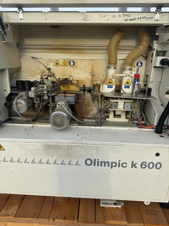 SCM #Olimpic-K600, Edgebander, 0.4-8.0mm edge capacity, Pre-Mill, Corner Rounding, 230 V., 3 Ph., 2013 - Image 3