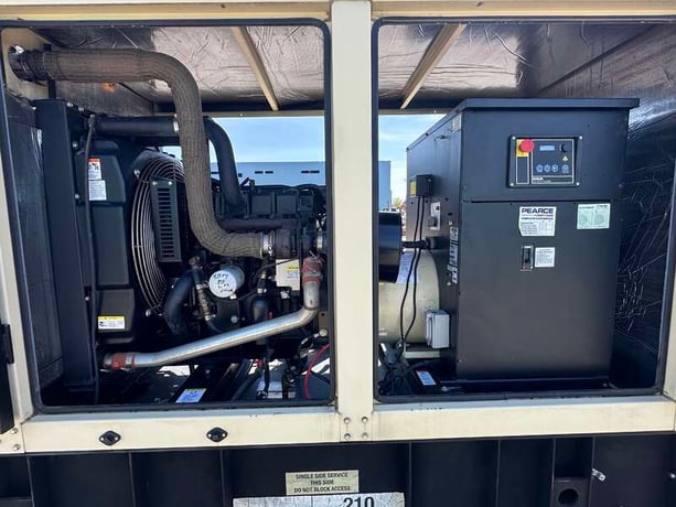 50 KW Kohler #50REOZJC, diesel generator set, 120/240 Volts, 1 phase, John Deere #4024HF285, sound attenuated - Image 6