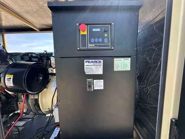 50 KW Kohler #50REOZJC, diesel generator set, 120/240 Volts, 1 phase, John Deere #4024HF285, sound attenuated - Image 8