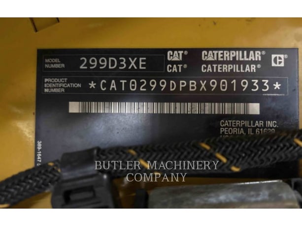 Caterpillar 299D3XE, 2600 hours, S/N: BX901933, 2020 - Image 6