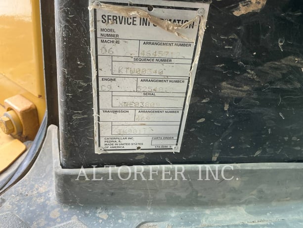 Caterpillar D6-20VPAT, 5302 hours, S/N: KTW00340, 2019 - Image 8