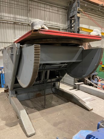 66000 lb. Irco, welding positioner, 30 ton, 7' x 7' capacity, variable speed, tilt table - Image 3