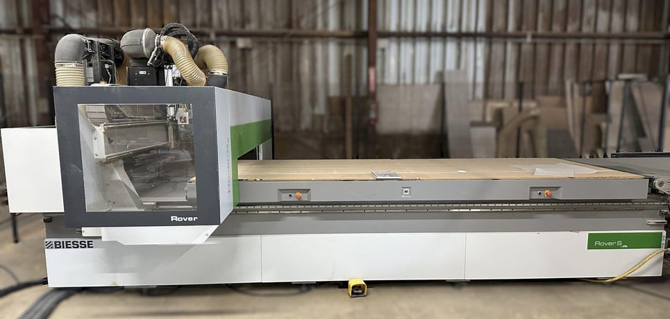 Biesse #Rover-S-1536, woodworking router w/ conveyor - Image 2
