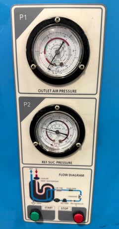 225 cfm, 145 psi, Eaton #EC-SRW3-50HP-DV, rotary screw air compressor, dryer, 50 HP - Image 7