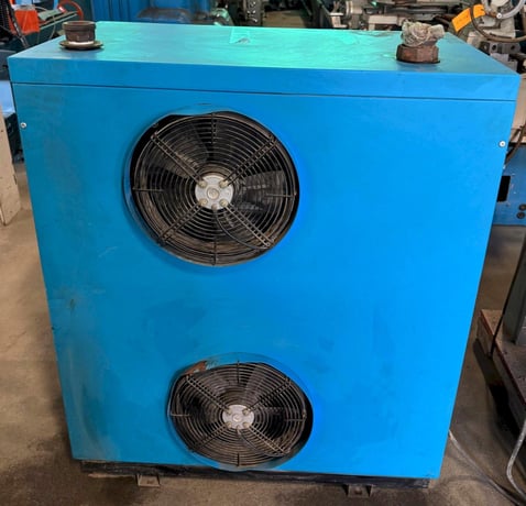 225 cfm, 145 psi, Eaton #EC-SRW3-50HP-DV, rotary screw air compressor, dryer, 50 HP - Image 8