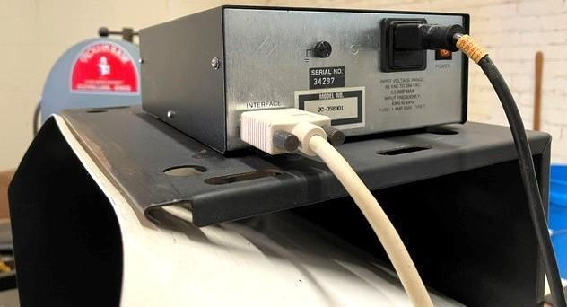 14" Mitutoyo #PH-350H, horizontal bench optical comparator, surface illumination, 5X lens - Image 7