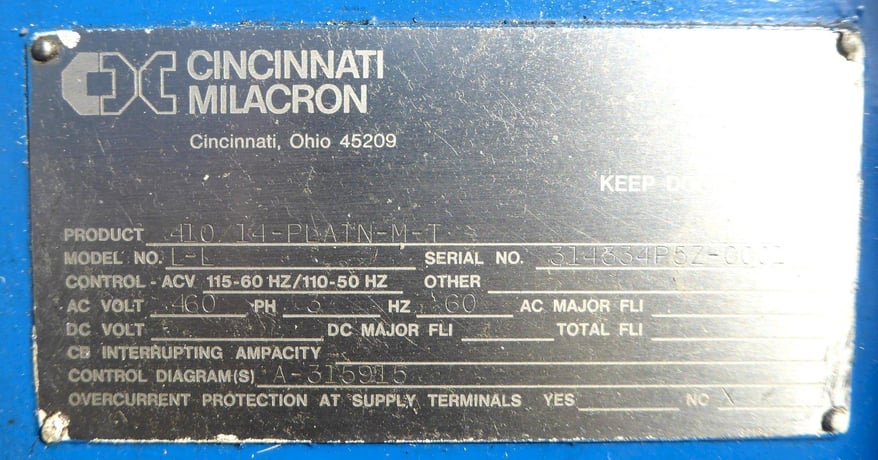 Cincinnati, independent overhead spindle, milling attachment - Image 9