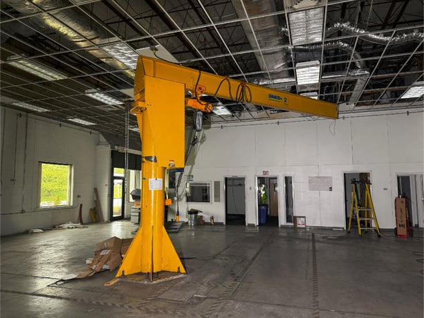 2 Ton, Spanco, jib crane, 480 V., 1987 - Image 1