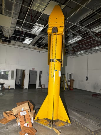 2 Ton, Spanco, jib crane, 480 V., 1987 - Image 4