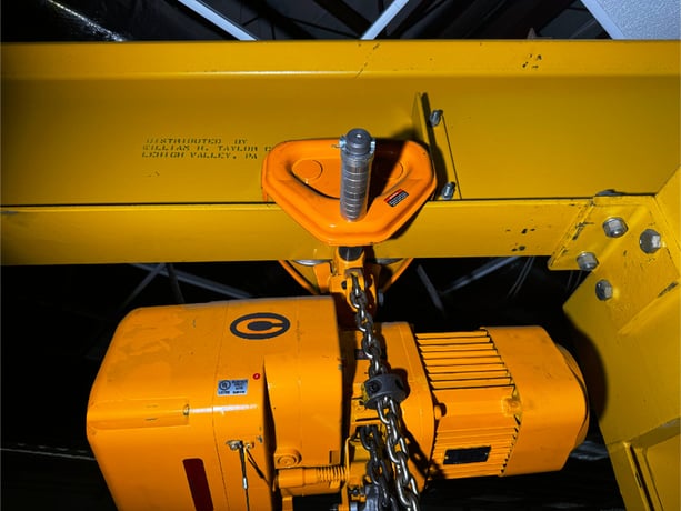 2 Ton, Spanco, jib crane, 480 V., 1987 - Image 6