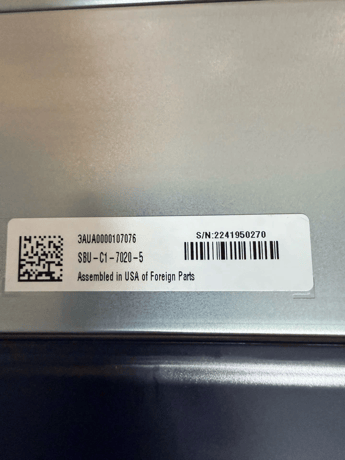 125 HP ABB, ACS880-01-156A-5, Variable Frequency Drive (VFD), 480 Volts, New Surplus, Factory Tested - Image 4