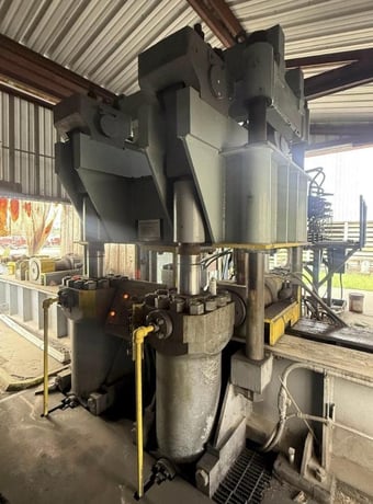 2000 Ton, Heavy duty 4-post hydraulic press, 8" stroke, 30" daylight, pendant controller - Image 2