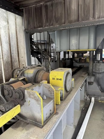 2000 Ton, Heavy duty 4-post hydraulic press, 8" stroke, 30" daylight, pendant controller - Image 5