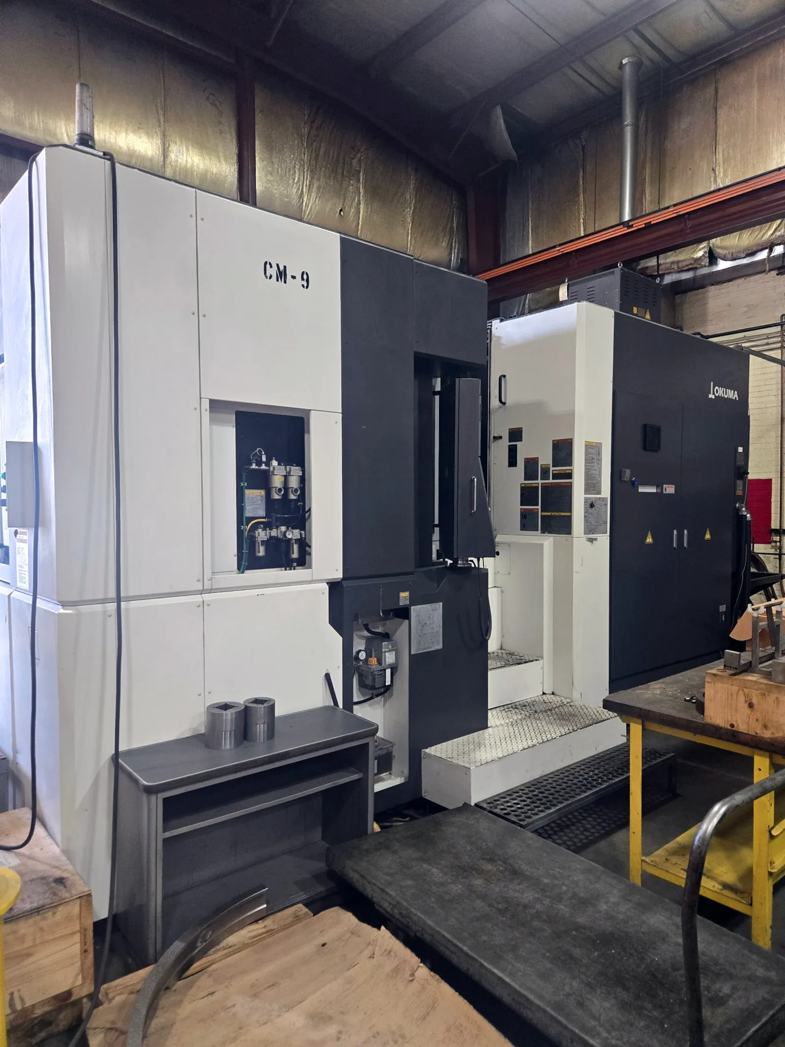Okuma #MA-600HB-II, CNC horizontal machining center, 85 automatic tool changer, 39.3" X, 35.4" Y, 39.3" Z - Image 1