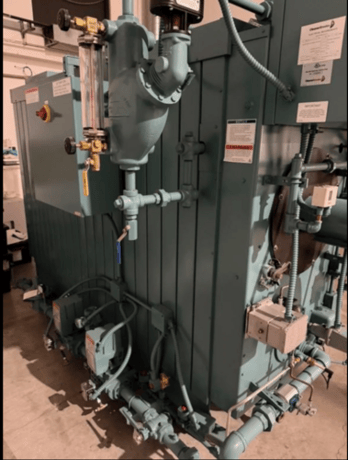 Cleaver Brooks, gas fired flex tube boiler, 150 psi, 575 Volts, 3-phase, 2023 - Image 2