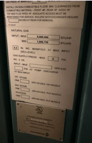 Cleaver Brooks, gas fired flex tube boiler, 150 psi, 575 Volts, 3-phase, 2023 - Image 6