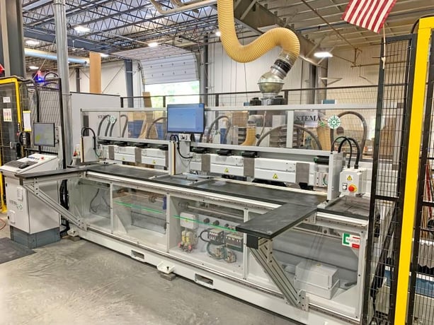 Stema #Alphard, CNC Router w/ATC, 10 ATC, 5.5 HP, mortise/tenon/dowel for doors & frames, 2023 - Image 3