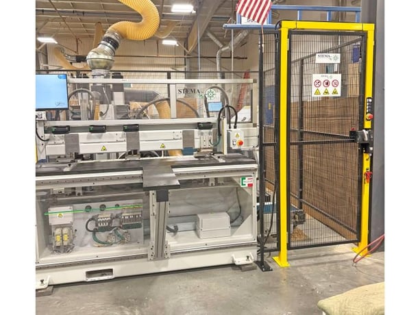 Stema #Alphard, CNC Router w/ATC, 10 ATC, 5.5 HP, mortise/tenon/dowel for doors & frames, 2023 - Image 8