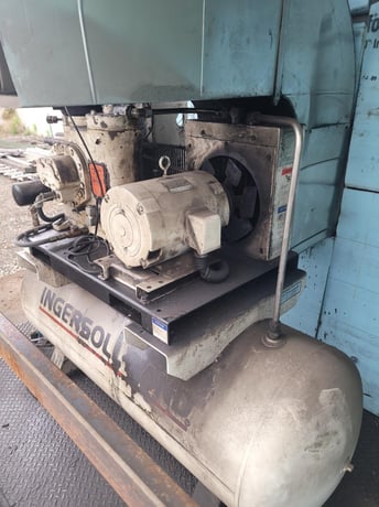 55 cfm, 125 psig, Ingersoll-Rand #U15H-SP, rotary screw air compressor, 15 HP, 230/460 V., 1994 - Image 2