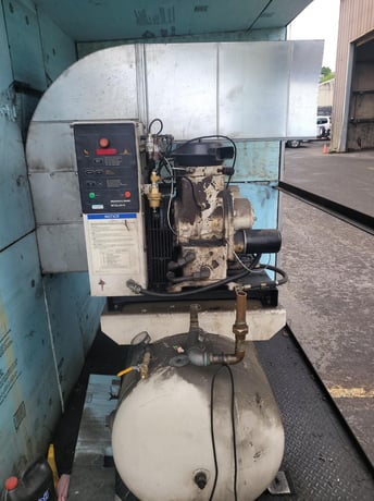 55 cfm, 125 psig, Ingersoll-Rand #U15H-SP, rotary screw air compressor, 15 HP, 230/460 V., 1994 - Image 3