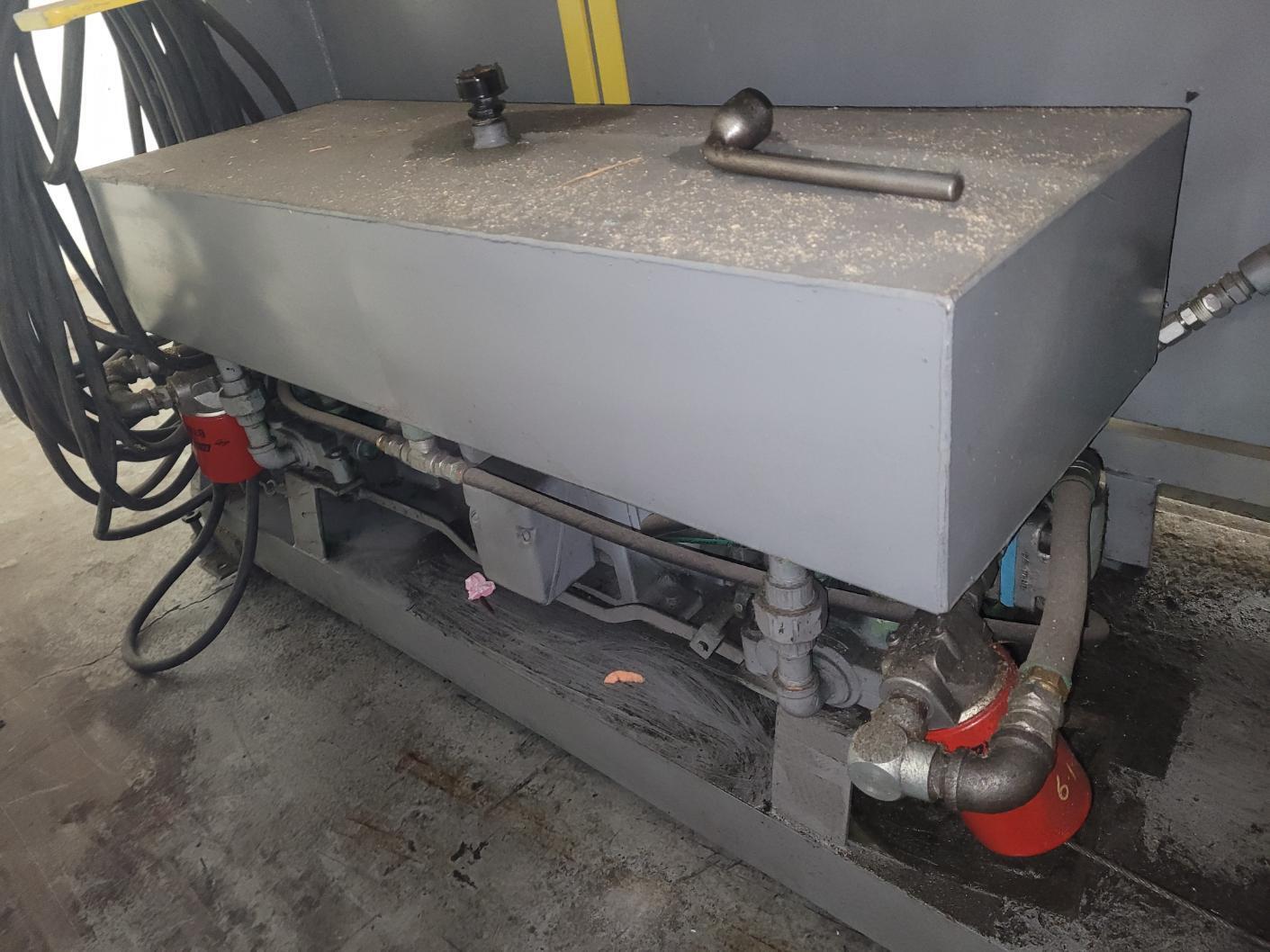 14 gauge x 12' " Roto-Die #144-A, hydraulic press brake, 3" stroke, 7.5" die space, 20-50 SPM, 15 HP, 230 V. - Image 7