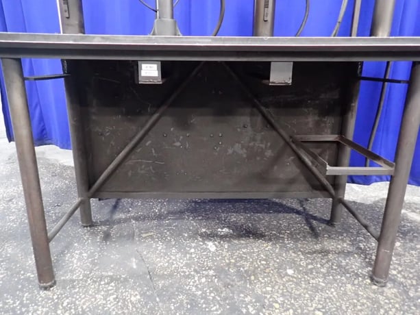 4 spindle, drill press station, 15", 13" x 72" table, 0.5 HP, 1140 RPM - Image 3