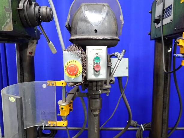 4 spindle, drill press station, 15", 13" x 72" table, 0.5 HP, 1140 RPM - Image 9