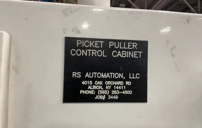 OEM #PV2/8-10-8F, Puller, 5 HP, 32-3/4 A., Allen Bradley PanelView Plus, 2001 - Image 5
