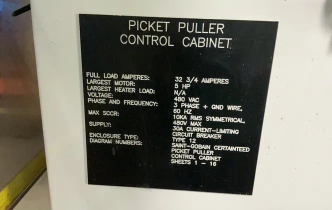 OEM #PV2/8-10-8F, Puller, 5 HP, 32-3/4 A., Allen Bradley PanelView Plus, 2001 - Image 6