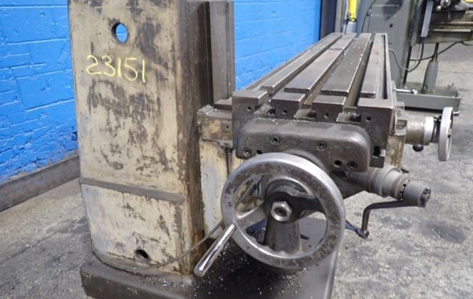 Ex-Cell-O #602, vertical mill, 9" x 48" table, 1 -1/2 HP, Acu-Rite digital read out - Image 3