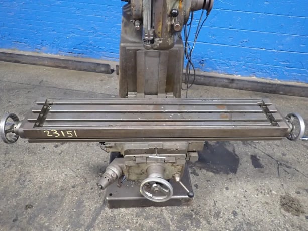 Ex-Cell-O #602, vertical mill, 9" x 48" table, 1 -1/2 HP, Acu-Rite digital read out - Image 3