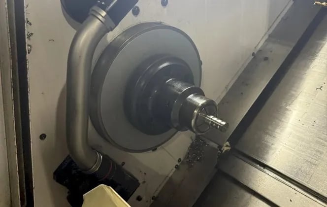 Okuma #Captain L-370M, CNC Lathe, 20.8" swing, 2.7" bar, OSP-P200L, live tooling, 12 pos. turret, 2008 - Image 1