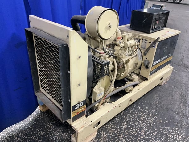 30 KW Kohler #30RZ82, diesel generator, 38 KVA, 1800 RPM, 12V battery - Image 7
