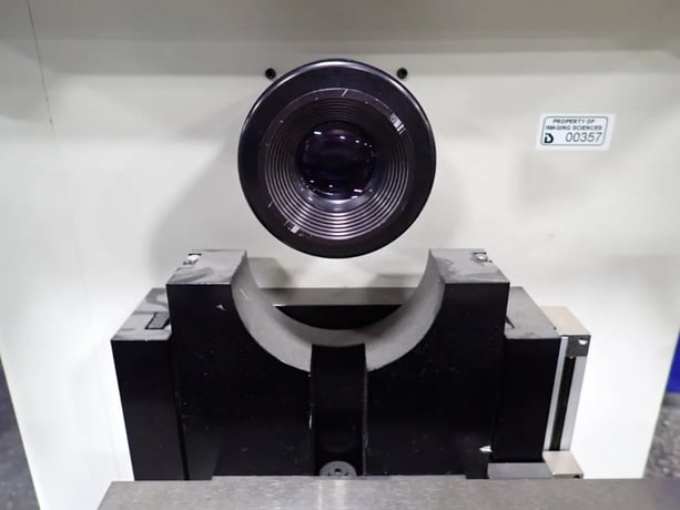 Microvu #Spectra M1030432, optical comparator, Q-16 digital display, 5" x18" table, 2 lenses, 2010 - Image 6