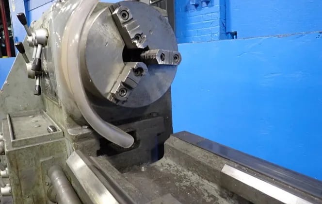 18"/24" x 60" Jet #1860, gap bed lathe, 9" 3-jaw chuck, 2" bore, tailstock - Image 2