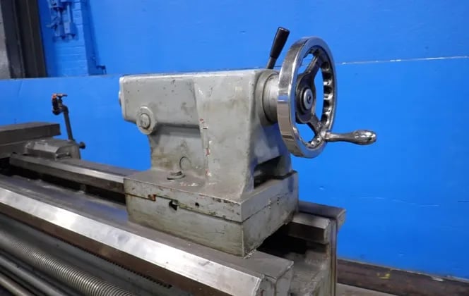 18"/24" x 60" Jet #1860, gap bed lathe, 9" 3-jaw chuck, 2" bore, tailstock - Image 4
