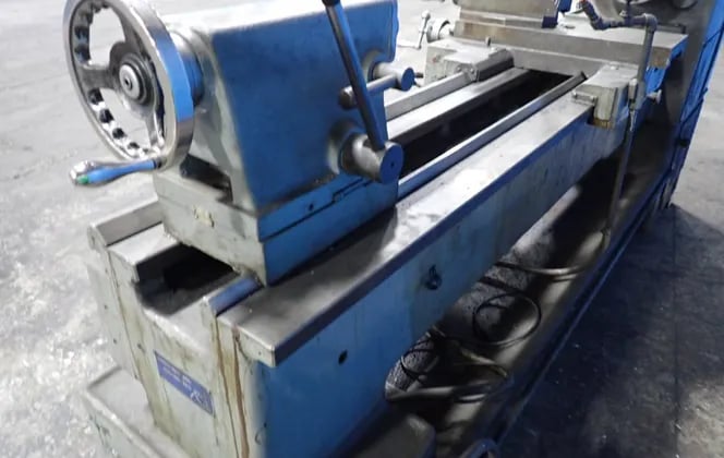 18"/24" x 60" Jet #1860, gap bed lathe, 9" 3-jaw chuck, 2" bore, tailstock - Image 6