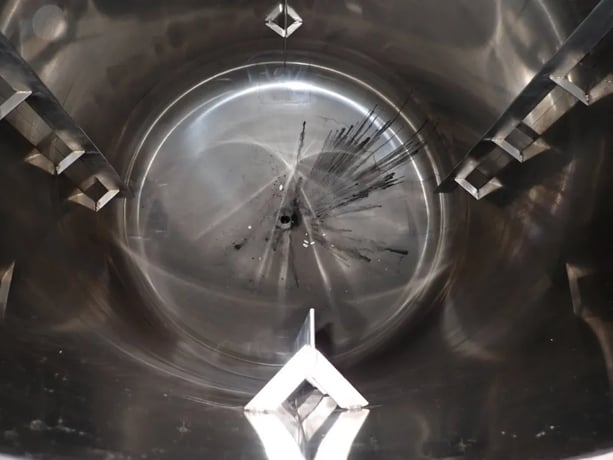800 gallon Stainless Steel tank, 60" diameter x 65", w/agitator - Image 8