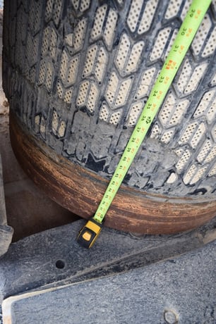 42" wide Conveyor Head Pulley Assembly, gear reducer, drive motor, conveyor lagging - Image 6