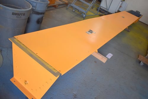 42" wide Conveyor Head Pulley Assembly, gear reducer, drive motor, conveyor lagging - Image 9